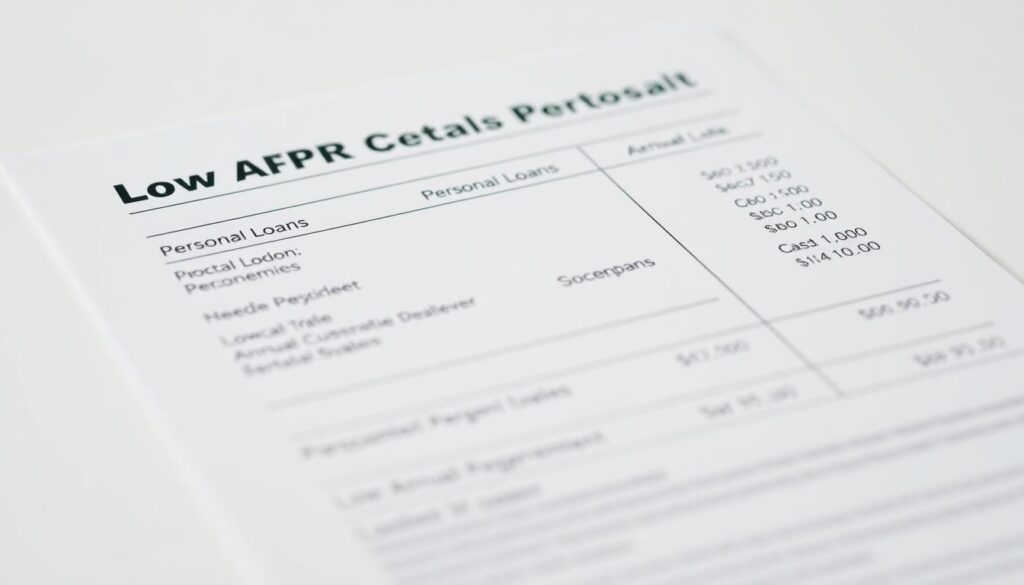 low APR personal loans fees